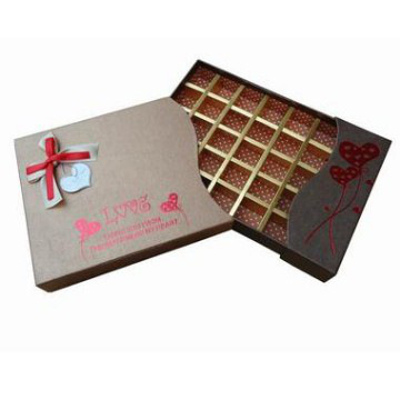 New arrival paper chocolate box wholesale