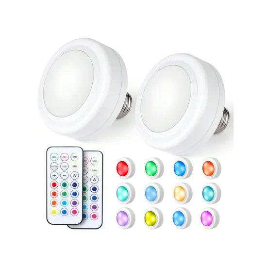 Popular Remote Control RGB LED Light Bulb for Indoor Parties and Bedrooms
