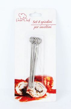 8pcs/9,5 см барбекю Железное мясо гриль вилка