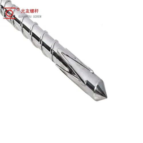 Mataas na katumpakan bimetallic solong tornilyo at bariles para sa extrusion machine