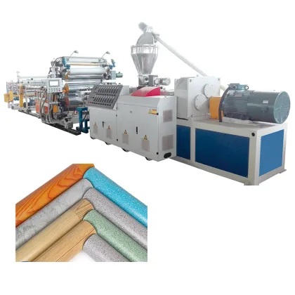 High-Quality PVC Floor Leather Production Line: Waterproof Floor Leather Rolls Making Machine