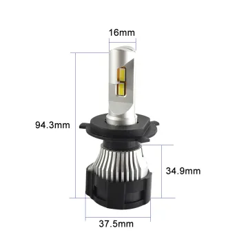 Best 104W P18 LED Headlight H4 LED Lighting System