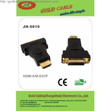 HDMI  A  Adapter  Male to A  DVI(24+1)  Female