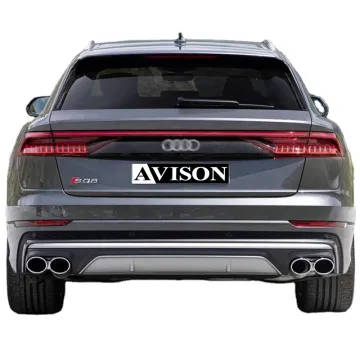 Rear Diffuser for 2019-2022 Audi Q8 and SQ8