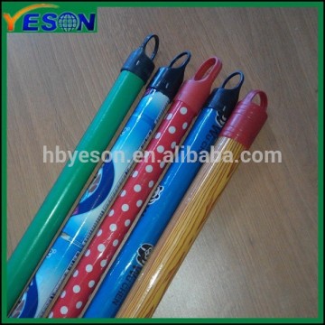 Broom Mop Iron Metal Handle With Colorful PVC Cover Colorful PVC Pipe
