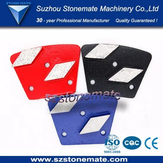 metal diamond grinding shoes for rough grinding terrazzo concrete floor