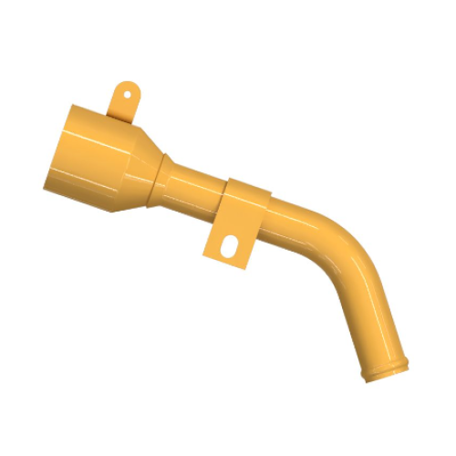 Excavator 385C Oil Filling Tube Assembly 261-4176,C18 engine hard pipe