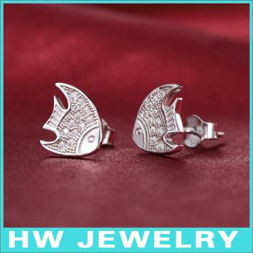 HWME283 star silver earring