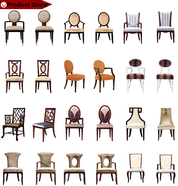 New Design Wooden Hotel Restaurant Furniture Dining Chair