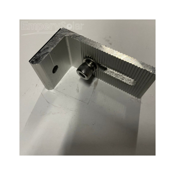 Universal Roof Solar Rack: L-Feet Metal Roof Support Structure for PV Panels