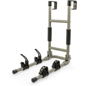 Black Steel Storage Bike Hanger Slat Wall Mount for Horizontal Bicycle Parking