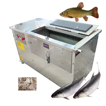 Self-Scaling Fish Scale Removal and Ginger Peanut Cleaning Peeling Machine