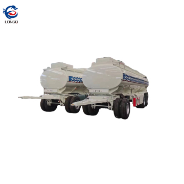 42000 Liters Fuel Tank Full Trailer Oil Tanker Trailer Drawbar