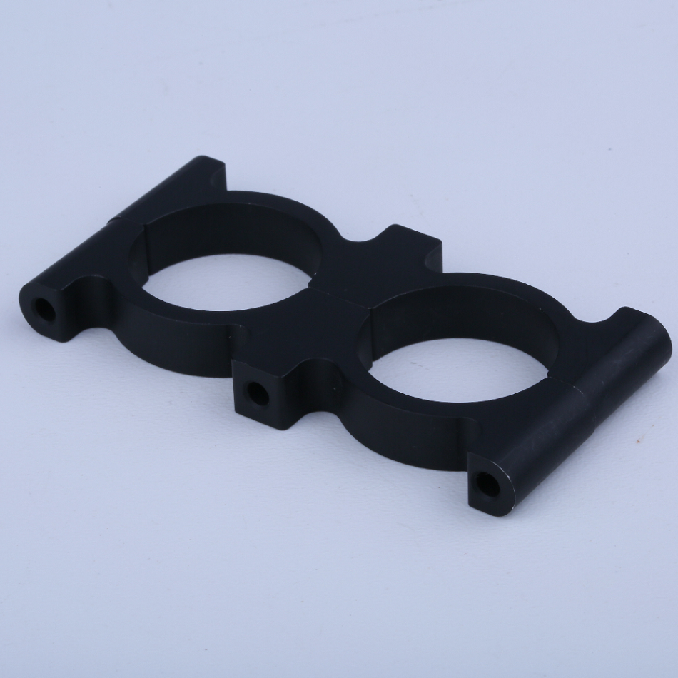 aluminum anodized carbon fiber tube bracket