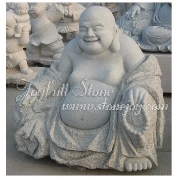 Hand-carved Stone Buddha Statue