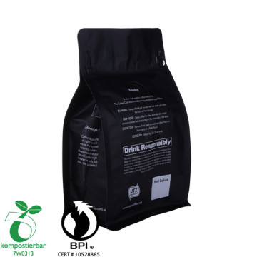 Hersluitbare Ziplock Round Bottom BPI Certified Compost Bag