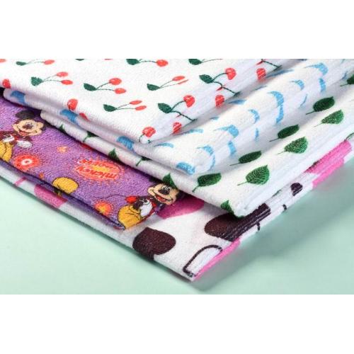 Wholesale customized logo waffle microfiber towels