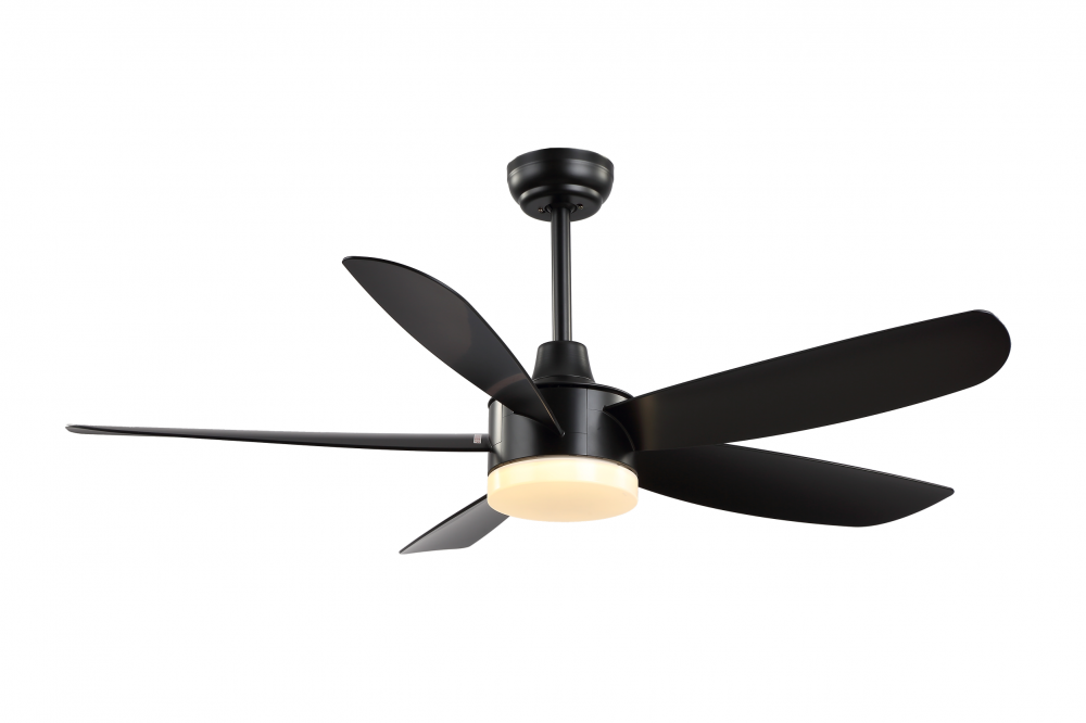 5-Blades Modern Decorative Ceiling Fan with LED