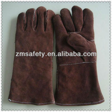 Cow split leather welding glovesJRW26