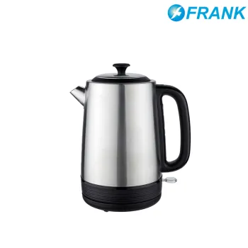 Silver Stainless Steel Black Base Anti Scald Electric