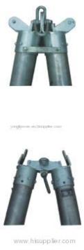 Aluminum Alloy A-shape Tubular Gin Pole 