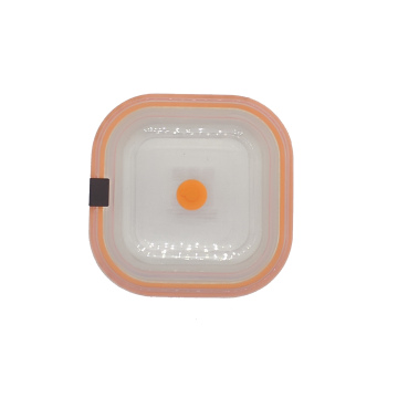 Contenitore portatile in silicone in silicone contenitore con coperchio ermetico per microonde e congelamento