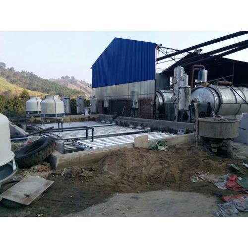 Q245R/16mm reactor tire pyrolysis machine