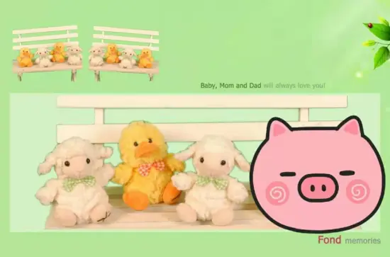 Mini Duck and Sheep Toys