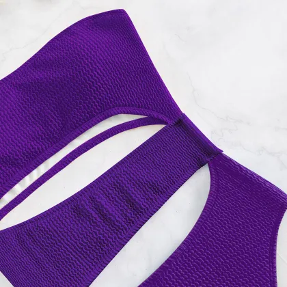 Custom Asymmetric One-Shoulder Conservative Swimwear: Your Ultimate Beach One-Piece Swimsuit Solution