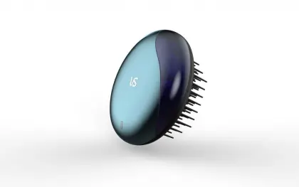 Rechargeable essential oil hair care comb