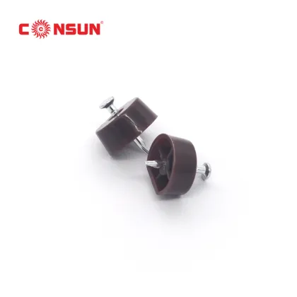 Nail-On Plastic Shelf Supports for Furniture