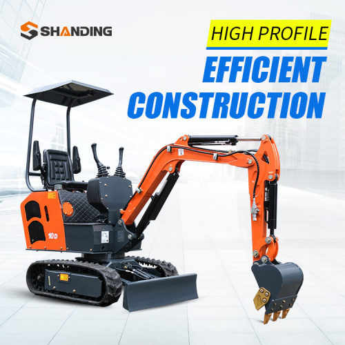 Mini Excavator 1 Ton Factory Price Garden Crawler Mini Excavator Manufactory