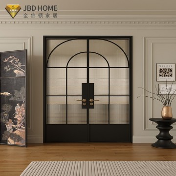 Modèn rezidansyèl doub vè casement pòt franse