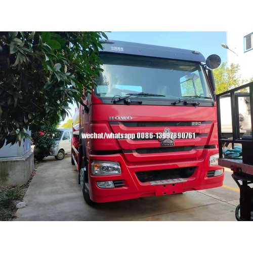 SINOTRUCK HOWO Water Tank Truck With Fire Pump