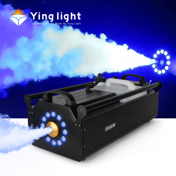 5000w LED Fog Smoke Machine with DMX and Remote Control for Wedding Parties and Stage Events