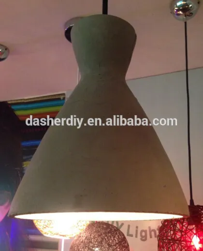 concrete chandelier lamp made in China
