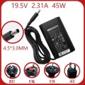 New Genuine 45W 19.5V 2.31A AC Charger for Dell XPS 13 P54G LA45NM140 HA45NM140 Laptop Power Supply Adapter Cord