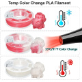 3D Printer Filament Color Changing with Temperature