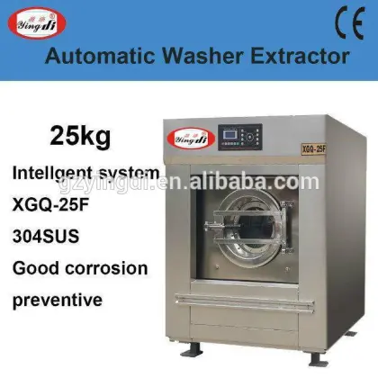 25KG stainless steel washing machine for baby clothes&bed sheets&textile