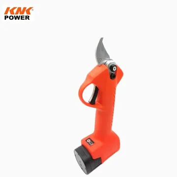 KNK POWER Farm Electric Pruning Shears - Ion Battery Powered Gardening Branch Cutting Scissors
