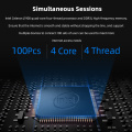 6 Gigabit Ethernet RJ45 J1900 Penghala Firewall Fanless