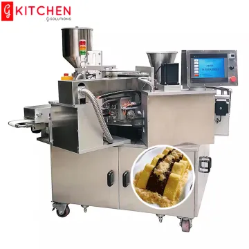 Crispy Egg Roll and Nori Omelette Making Machine: Phoenix Roll Cone Waffle Maker Line