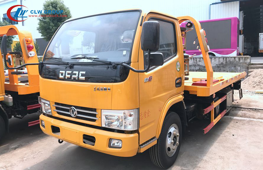 العلامة التجارية الجديدة Dongfeng D6 Wrecker Tow Truck