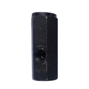 CNC Machined Part, Made of Brass Terminal Fitting with Thread and Slot