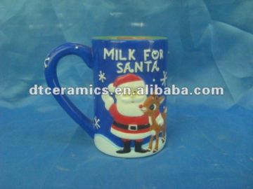 christmas ceramic mug