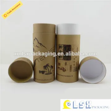 rigid Cardboard round tube gift packaging boxes wholesale,cylinder box,round box