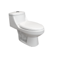 Siphonic gốm hai mặt phẳng Toliet một mảnh trong phòng tắm