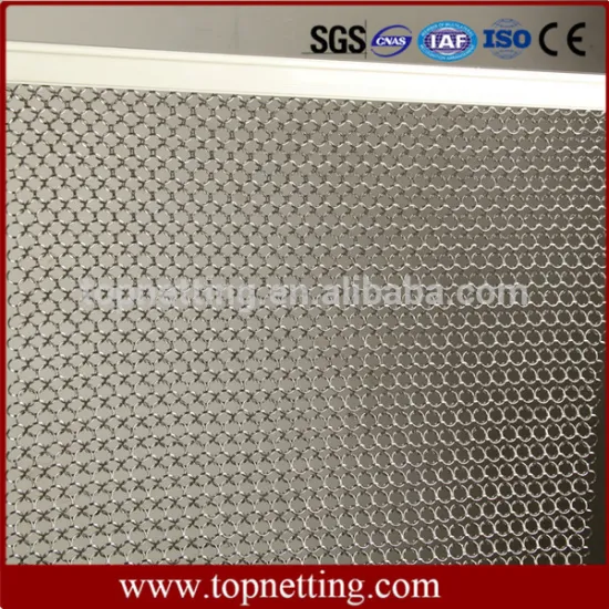 Metal Ring Mesh / Metal Chain Mail Curtain