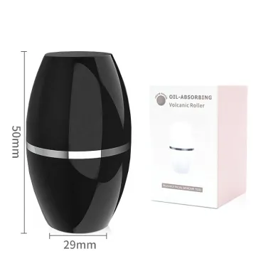 Women Facial skin Skincare tool oil absorbing roller Reusable magic volcanic oil absorbing roller for face T zone oil remover
