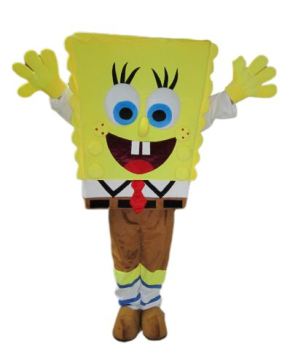Cartoon costume,spongebob squarepants character,disney character,plush dress costume,animal costumes,disneyworld character